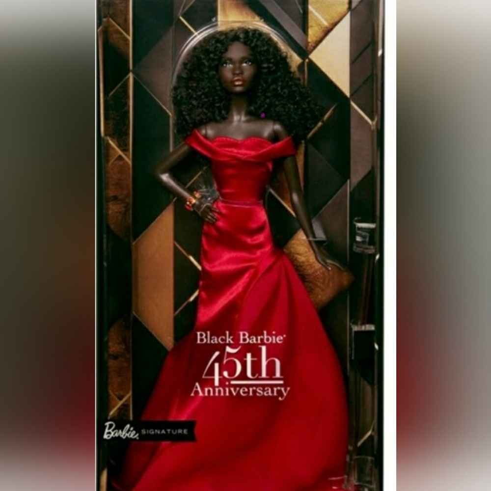 Black Barbie 45th Anniversary Doll Mattel 2024 NEW UNOPENED💃🏾